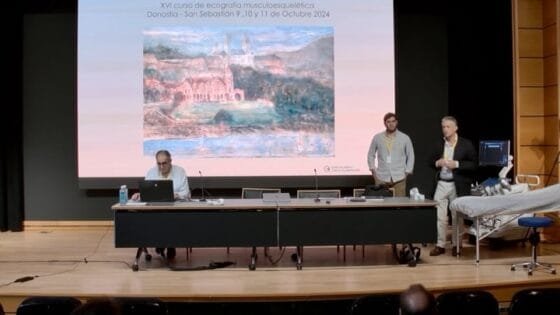 regionus 21 curso ecografia Hombro. Demostración en sala