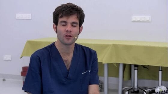 regionus 4 curso ecografia Poleotomia con bisturi A1